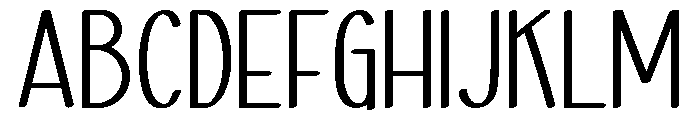 Haiesley Sans Demo Font UPPERCASE