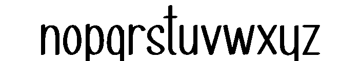 Haiesley Sans Demo Font LOWERCASE