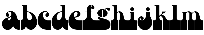 Haight-Ashbury HM Font LOWERCASE