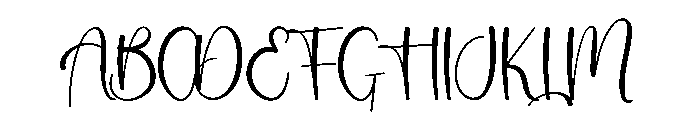 Hailey Font UPPERCASE