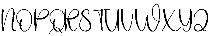Hailey Font UPPERCASE