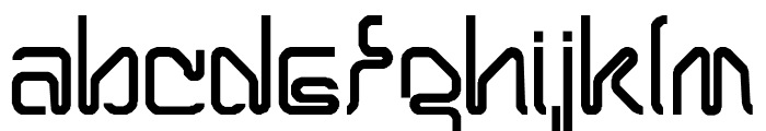 Hairpin-Normal Font UPPERCASE