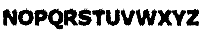 Hairy Monster Solid Font UPPERCASE