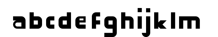 Hakelgraph Regular Font LOWERCASE