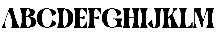 Hakiny Demo Font UPPERCASE
