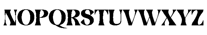 Hakiny Demo Font UPPERCASE