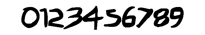 Hakturus Bold Font OTHER CHARS