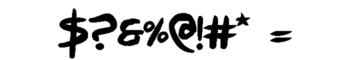 Hakturus Bold Font OTHER CHARS