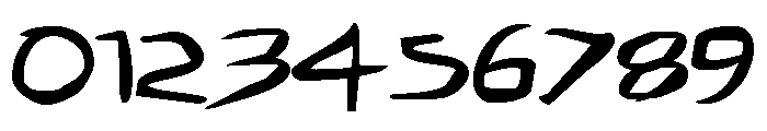Hakturus Expanded Font OTHER CHARS
