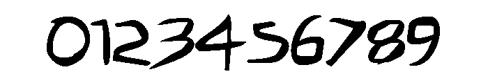 Hakturus Regular Font OTHER CHARS