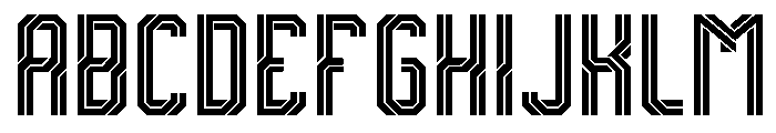 Haku Font UPPERCASE