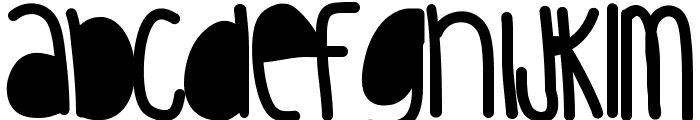 HakunaMatata Font LOWERCASE