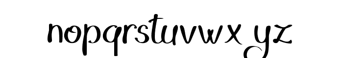 Hakyt Demo Font LOWERCASE