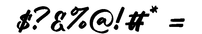 Halbert Font OTHER CHARS