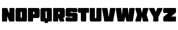 Half Blvd Free Regular Font UPPERCASE