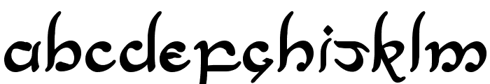 Half-Elven Bold Font UPPERCASE