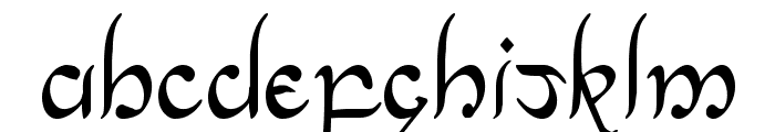Half-Elven Condensed Font UPPERCASE