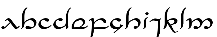 Half-Elven Expanded Font LOWERCASE
