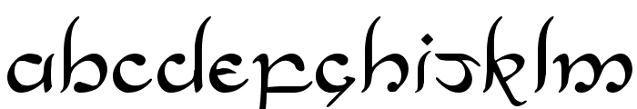 Half-Elven Regular Font UPPERCASE