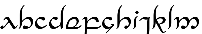 Half-Elven Regular Font LOWERCASE