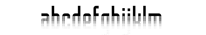 Halfade Regular Font LOWERCASE