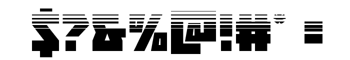 Halfshell Hero Half-Tone Regular Font OTHER CHARS