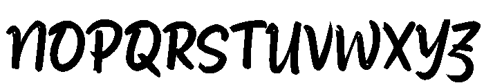 Halina Script Font UPPERCASE