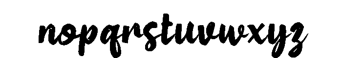 Halina Script Font LOWERCASE