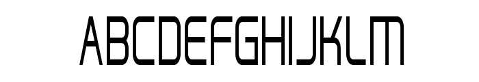 Hall Fetica Narrow Font UPPERCASE