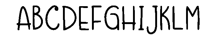 Halleys Regular Font UPPERCASE