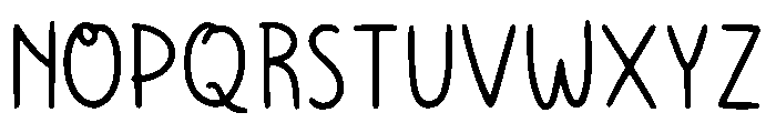 Halleys Regular Font UPPERCASE
