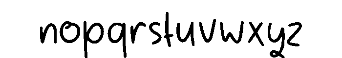 Halleys Regular Font LOWERCASE
