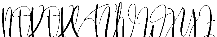 Hallimun Font UPPERCASE