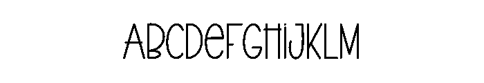 Hallo Mother Font LOWERCASE