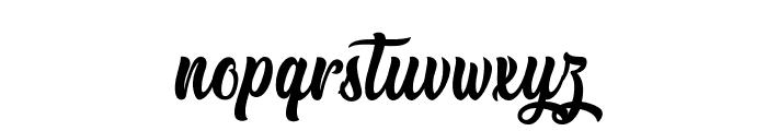 Hallo Oyster - Personal Use Font LOWERCASE