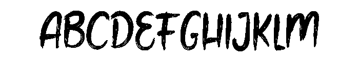 HalloWeen Vintage Font UPPERCASE