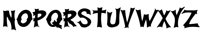 HallowebRegular Font UPPERCASE