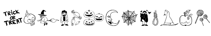 Halloween Bell Font UPPERCASE