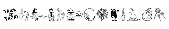 Halloween Bell_PersonalUseOnly Font UPPERCASE
