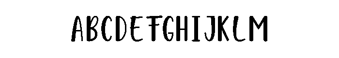 Halloween Costume Font UPPERCASE