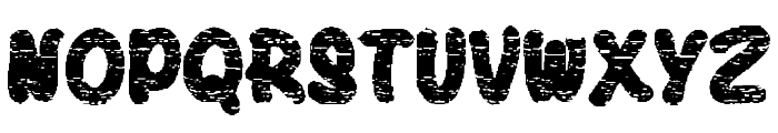 Halloween Grunge Font UPPERCASE