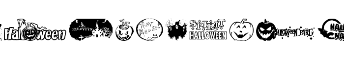 Halloween Logo Font OTHER CHARS