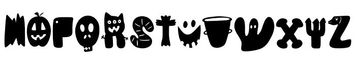 Halloween Nightmare Regular Font LOWERCASE