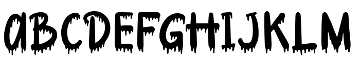 Halloween Park Font UPPERCASE