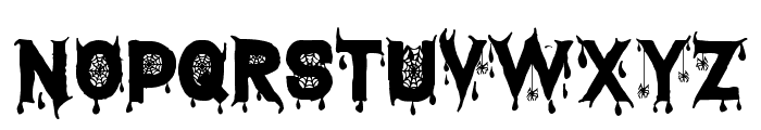 Halloween Scare St Font LOWERCASE