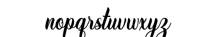 Halloween Witches Script Font LOWERCASE
