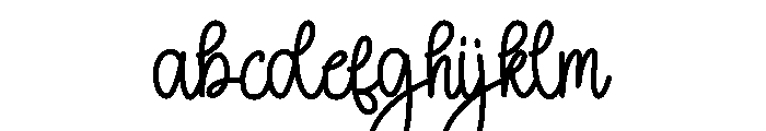 Halloween2 Font LOWERCASE
