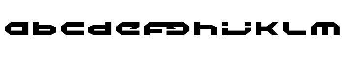 Halo Expanded Font LOWERCASE