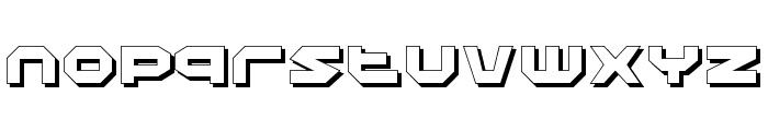 Halo Shadow Font LOWERCASE