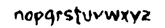 Halua Font LOWERCASE